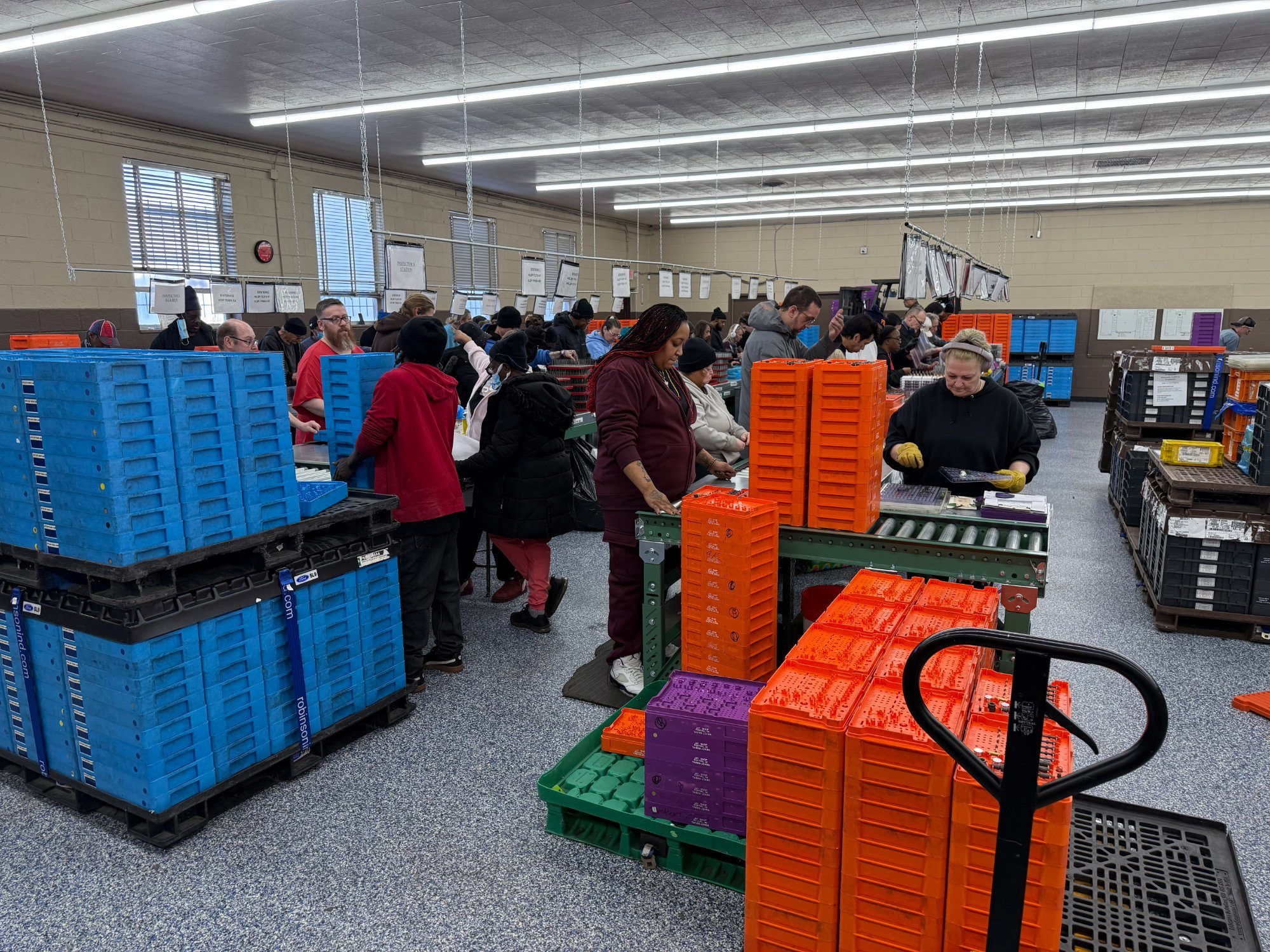 Jay Shop production floor
